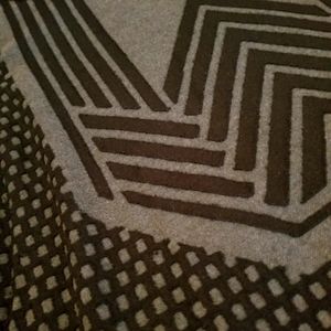 Max Studio geometric printed 3/4 sleeve tunic